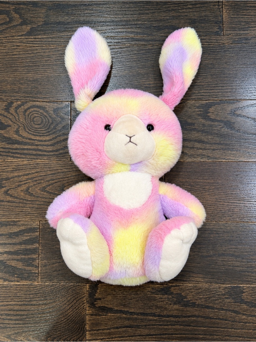 Plush Bunny Stuffed Animal - Multicolor Pastel